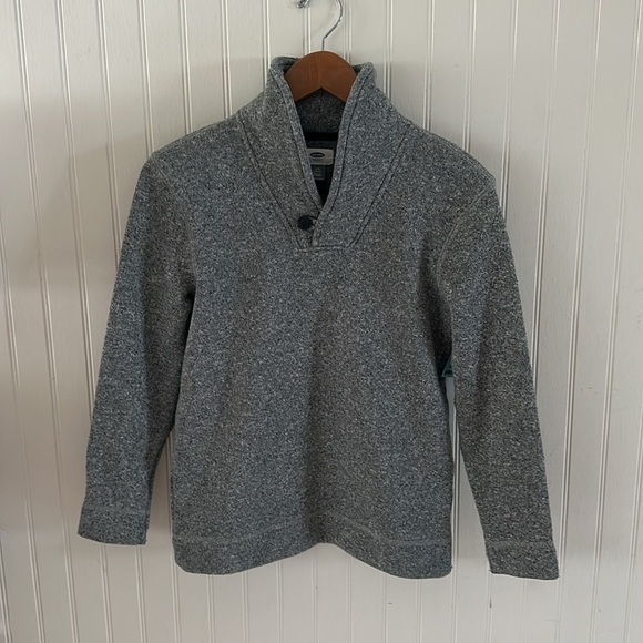 Like New! Old Navy Gray Long Sleeves Pullover Sweater sz L (10/12) - Picture 4 of 8